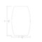 Skutchi Designs 45 in W, 71.5 in L, 29 in H, Engineered Wood Top, Grey H-BOT-4672-PT-01-EL - alternate 5